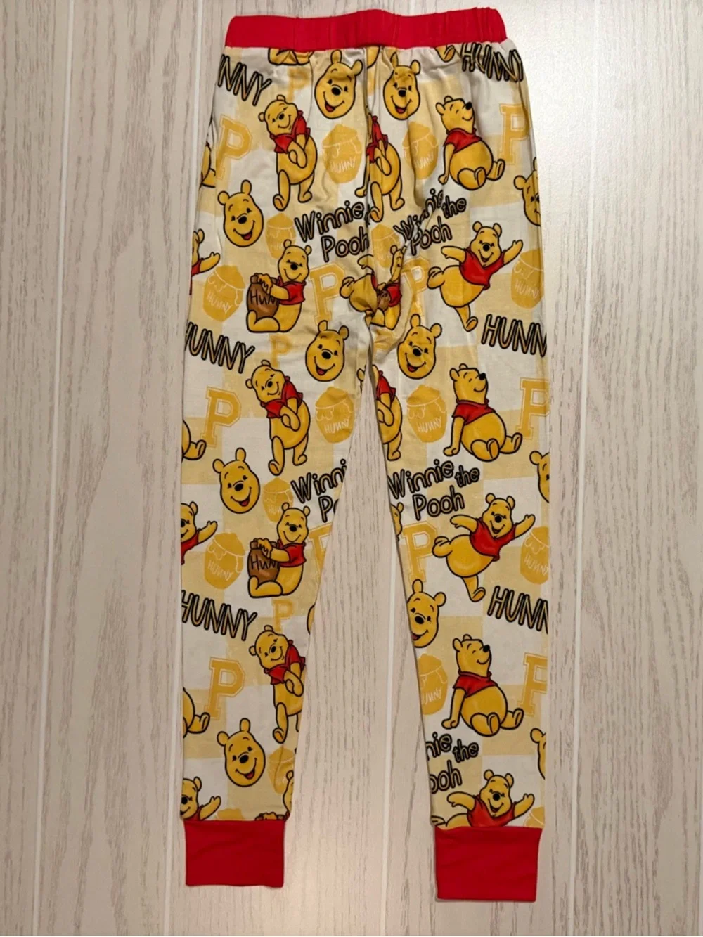 Yaritza Boutique Bamboo Pajamas Unisex Kids 5-6Y Winnie Pooh‎ Hunny 2PC NWT